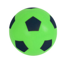 Fun Sport 20cm Green Football | Soft Foam Soccer Ball for Indoor & Outdoor Play | Durable Sponge Ball for Kids & Adults | Perfect for Hours of Fun