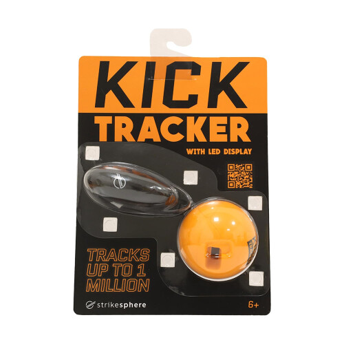 Smart Ball 1002 Kick Tracker Keepie Uppie Counter, Orange, Small