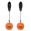 Smart Ball 1002 Kick Tracker Keepie Uppie Counter, Orange, Small 2