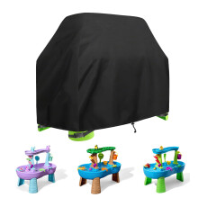 Bonna Kids Water table Cover,Compatible with Step 2 Water Play Table, 420D Heavy Duty Waterproof Fabric,Waterproof,Dust Proof, Anti-UV (black, 41 "L x