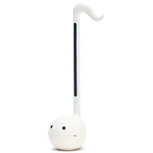 Otamatone Regular White Japanese Electronic Musical Instrument, Portable Touch Sensitive Digital Music Instruments Synthesizer, Fun Kids Teens Adults