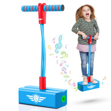 Toyzey Boys Girls Toys Age 3 4 5 6 7 8 9 10 11 12, Pogo Stick for Kids Toys for 3-12 Year Old Boys Girls Gifts Age 3-12 Birthday Space Hopper Light