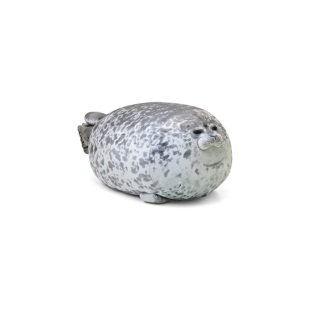 Runya Blob Seal Pillow Cute Chubby Seal Plush Toy Stuffed Animals