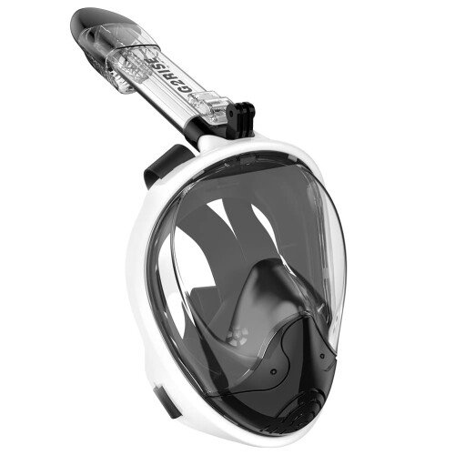 G2RISE SN01 Full Face Snorkel Mask with Detachable Camera Mount, Anti ...