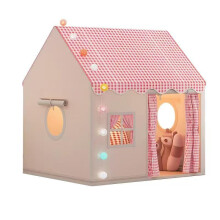 Play Tent for Girls; with Multi-Coloured Ball Lights and Toy Rainbow Frog. 120 cm wide., 105 cm deep, 128 cm high. Toys for 3 4 5 6 7 Year Old Girls.;