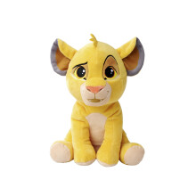 Simba Disney Lion King Character 25cm tall, Celebrating 30 Years of The Lion King, cuddly soft toy for kids and adults for birthday and gift or just
