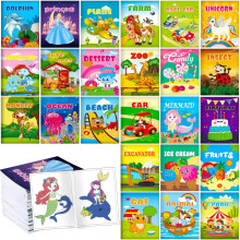 Aannanl 24 Coloring Books for Kids Party Favors Bulk Mini Coloring Book for Kids Ages 4-8 Small Activity Books for Birthday Party Gifts Goodie Bags