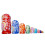 YAKELUS 10pcs Russian Nesting Dolls Matryoshka handmade1051 4