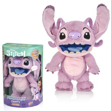 WOW! STUFF Disney Chatty Angel Deluxe , Puppetronic Angel, Puppet Animatronic, Over 50 Action and Sound Combinations , 30cm/12inches Height , Ages 6