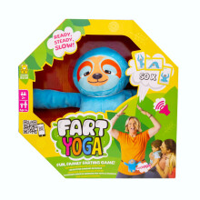 Fart Yoga, make sure Sammy Sloth doesn't fart whilst doing a yoga move is an hilarious family game for years 4+! Based on tiktok trend, Blue