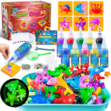 JOPSHEEN Magic Water Elf Toy Kit for Kids - Aqua Fairy Water Pets with 10 Colours - DIY Crafts Birthday Gifts for Boys and Girls