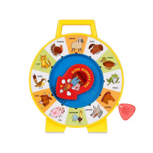 Fisher Price Classics | See 'n Say Farmer Says | Educational and Interactive Toy, Sounds and Learning Games, Retro-Style Packaging, Suitable for Boys