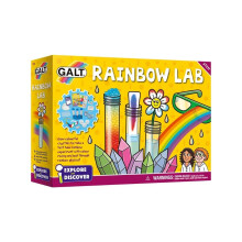 Galt Rainbow Lab - Explore & Discover Childrens Science Kit - 12 Science Experiments for Kids, Colourful Crystals - STEM Toys & National Curriculum