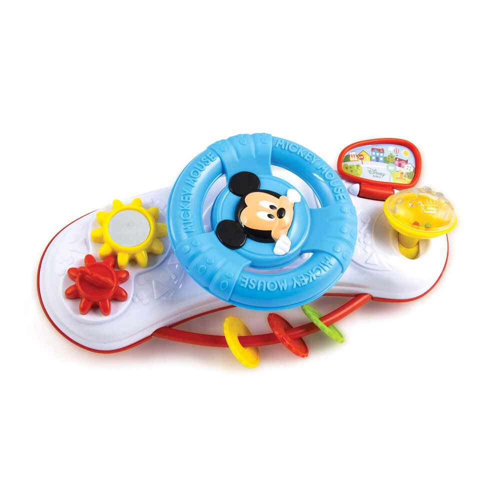 Clementoni - Baby Mickey Stroller Steering Wheel - 17213