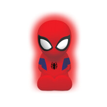 LEXIBOOK Spider-Man Color NightLight for children's room, color change, smooth light, Battery, Blue/Red, NLJ01SP