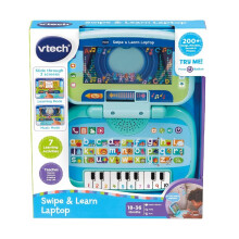 VTech Swipe & Learn Laptop, Educational Toy for Toddler with Phonics, Counting, Computer Skills, Encourages Language Development, Logical Thinking,