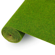 Evemodel CP138 Artificial Model Grass Mat Trains Grass Green 40 x 100cm or 15.7"x 39"for Decoration Kids Craft Scenery Model DIY