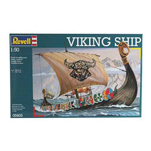 Revell Revell 05403 Viking Ship 1:50 Scale Unbuilt/Unpainted Plastic Model Kit 1