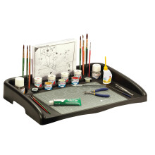Humbrol Model Making Tools - AG9156A Work Station - Craft Tools for Model Kits, Modelling Accessories for Adults, Easy Hold Handles & Secure Rubber