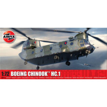 Airfix Standard Model Set - A06023 Boeing Chinook HC.1 Model Building Kit - Plastic Model Helicopter Kits for Adults & Children 8+, Set Includes