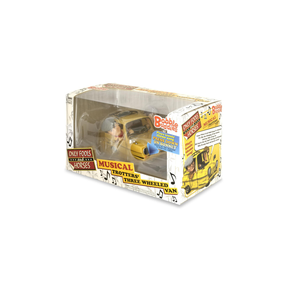 Sporting Profiles Only Fools And Horses Bobble Head Buddies Bobblehead Musical Trotters Three Wheeled Van Reliant Regal Robin Van