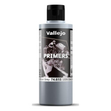 Vallejo Model Color 200 ml Polyurethane Primer - USN Light Ghost Grey (Packaging may vary)