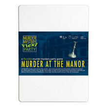 Murder Mystery Flexi Party Murder at the Manor 6-14 Player Dinner Party Game