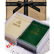 Jaques of London No. 1 Premium Playing Cards | Twin Pack of Cards Multipack | Plastic Cards with Case | Since 1795