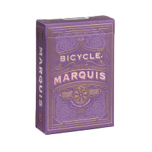 Bicycle Marquis Playing Cards - 1 Deck, Air Cushion Finish, Professional, Superb Handling & Durability, Great Gift For Card Collectors, Blue,white