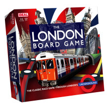 IDEAL | The London Board Game: The classic race game through London's Underground! | Classic Board Games | For 2-6 Players | Ages 7+