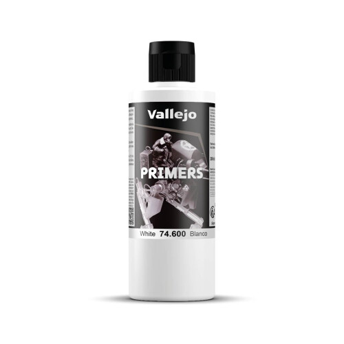 Vallejo Model Color 200 ml Polyurethane Primer - White