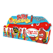 Ideal | Silly Sausage: The super speedy sausage reaction game | Family Games | For 1+ Players | Ages 7+