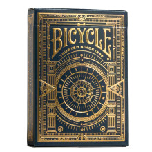 Bicycle Cypher Playing Cards - 1 Deck, Air Cushion Finish, Professional, Superb Handling & Durability, Great Gift For Card Collectors, Blue,gold