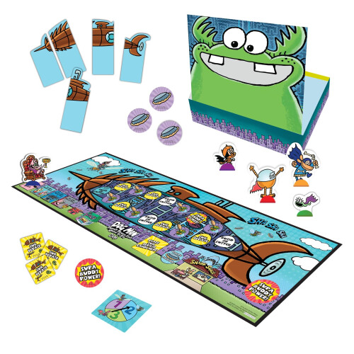 Dog Man 20,000 Fleas Under The Sea Board Game 1