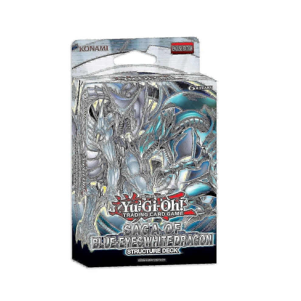 Yu-Gi-Oh! Yu-Gi-Oh Structure Deck: Saga Of -Eyes Dragon Unlimited Reprint Blue/White