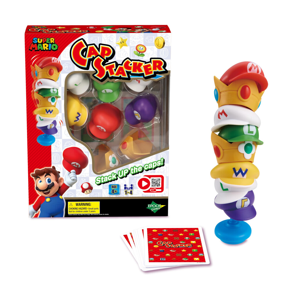EPOCH Games Super Mario Cap Stacker 7554-image-OPC-PJSVH9J-NEW