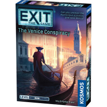 Thames & Kosmos EXIT: The Venice Conspiracy | Escape Room Card Game | Family Board Game for Game Night | 1-4 Players | Ages 12+ | Mystery Puzzle Game