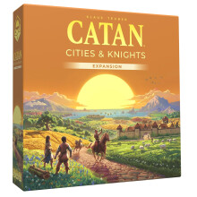 CATAN Cities and Knights Expansion 6th Edition | Board Game | Ages 12+ | 3-4 Players | 60-90 Minutes Playing Time