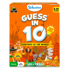Skillmatics Guess in 10 Countries of the World, Perfect for Boys, Girls, Kids & Families Who Love Card Games, Educational Toys, Board Games, Trivia,