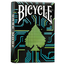 Bicycle Dark Mode Playing Cards - 1 Deck, Air Cushion Finish, Professional, Superb Handling & Durability, Great Gift For Card Collectors