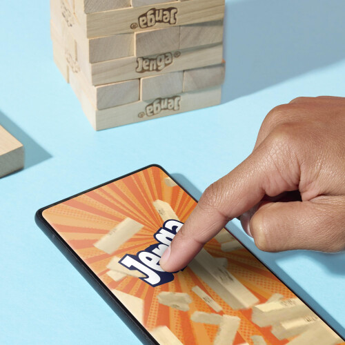 Hasbro Official Hasbro Games Jenga Game with Digital Die 2