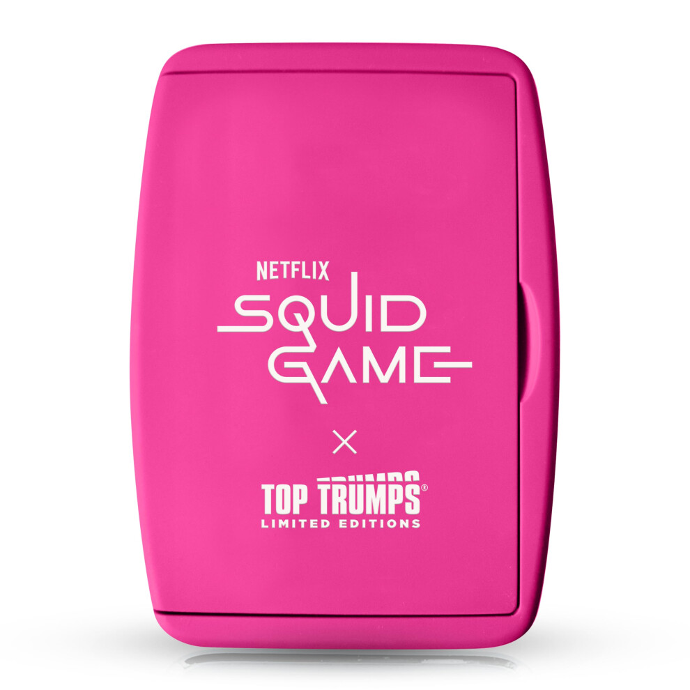 Top Trumps Squid Game Limited Edition Entertaining Dedicated Deck Card Game For 2 Plus Players Makes A Great Gift For Ages 17 Plus