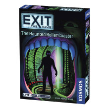 Thames & Kosmos - EXIT: The Haunted Roller Coaster - Level: 2/5 - Unique Escape Room Game - 1-4 Players - Puzzle Solving Strategy Board Games for