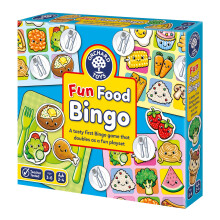 ORCHARD TOYS Fun Food Bingo, Educational and Fun Matching Game, Ideal For Kids Age 3-6