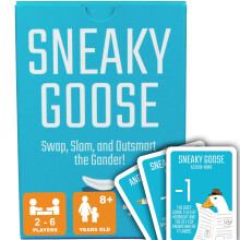 Worgan Games Sneaky Goose - Addictive Strategy Card Game for Kids, Teens & Adults | Quick Thinking & Memory Game
