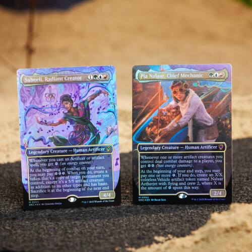 Magic: The Gathering Aetherdrift Commander Deck - Living Energy, Green/Blue/Red 2