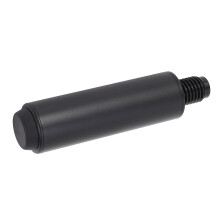4 Zoll Billard Queue Verlängerung mit Gummipuffer Aluminium Pool Cue Verlängerung Billardzubehör