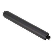 Billard Pool Cue Extender 8 Zoll Aluminum Pool Cue Verlängerungsstab mit Gummiwandanschluss Billardzubehör