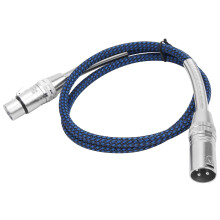 Mikrofonkabel Sauerstofffreies Kupfer Balanced Kabel für Videokamera, Mixer, Audioverstärker XLR Männlich zu Weiblich 1m / 3,3 Fuß