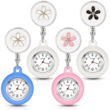 4-piece Nurse Watch Suitable for Nurse Doctor Retractable Digital Watch